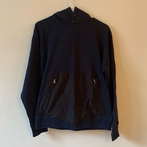 Marni pull over hoodie with zipper pocket